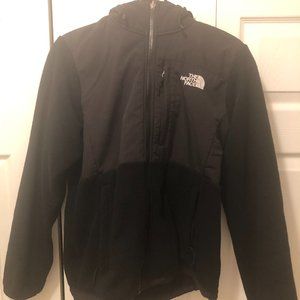 North Face Women's Medium Black Jacket with Hood